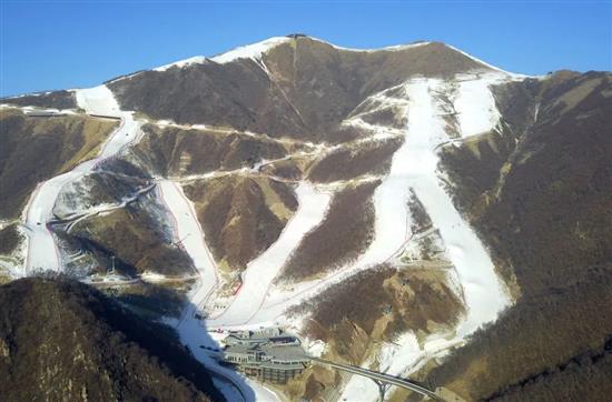 国家高山滑雪中心。新华社记者 张晨霖 摄